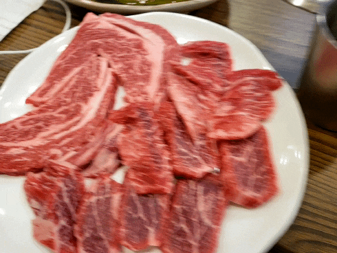  대전 탄방동 소고기맛집 능소한우에서 꽃등심과 갈빗살 그리고 사장밥까지 알차기 즐기기