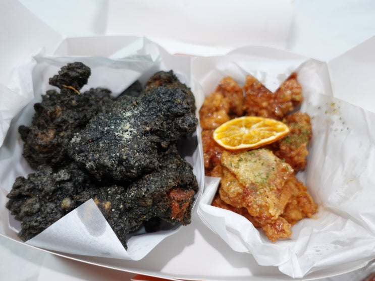  제주스럽닭 제주여행 맛집 추천 제주스러운 귤치킨, 까망치킨