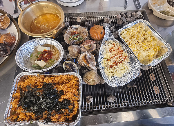  광주 조개구이집, 빨강등대조개구이에서 맛있는 조개구이를 먹어보자
