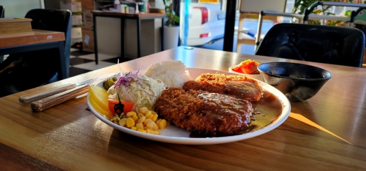  김천 아포 맛집,수제돈가스&튀김(구미 수제 돈가스, 치즈 돈까스)