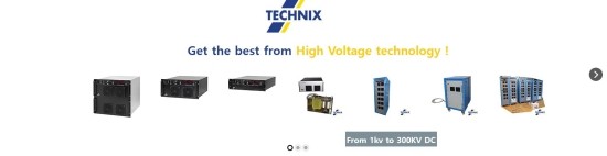 Technix High Voltage Power Application 소개
