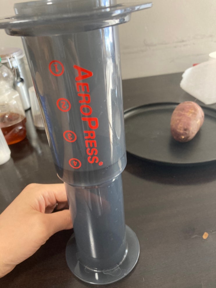 에어로프레스 부착품 Prismo aeropress attachment 사용기 에어로프레스 부착품 Prismo aeropress attachment 사용기
