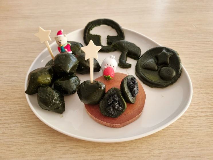  영광 모시송편 솔잎떡마을에서 맛본 꼬소한 흑임자 송편과 개떡