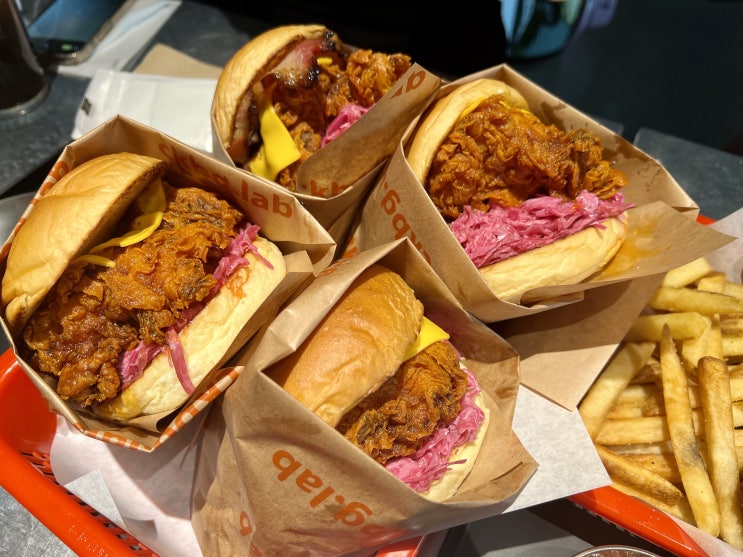  <한남동> ckbg.lab 씨케이비지랩 치킨버거