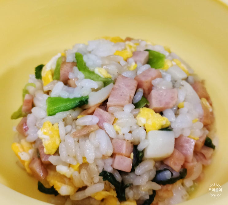  아기밥 청경채 볶음밥 _유아식 성공적