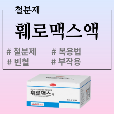 훼로맥스액 액상 철분제 복용법과 임산부가 복용 전 알아볼 주의사항