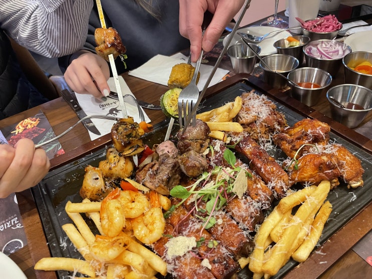  신중동회식장소 너로 정했다!! #LA BBQ 부천점