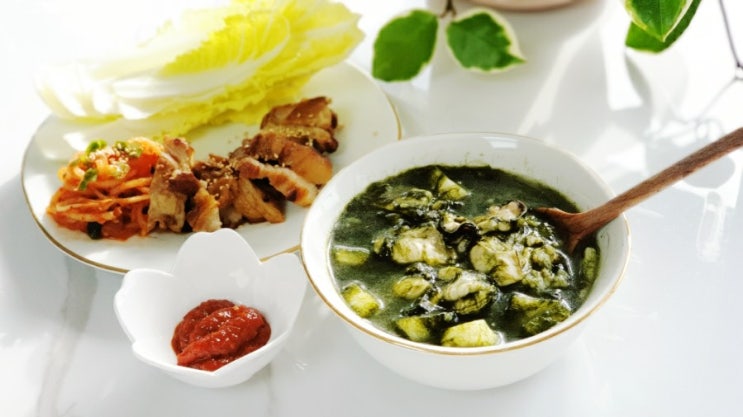  쉬운 겨울 제철 건강식 요리 매생이굴국 진하고 시원하고 비리지않게 끓이는 법feat매생이떡국