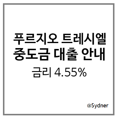 북청라 푸르지오 트레시엘 중도금 대출 안내 북청라 푸르지오 트레시엘 중도금 대출 안내