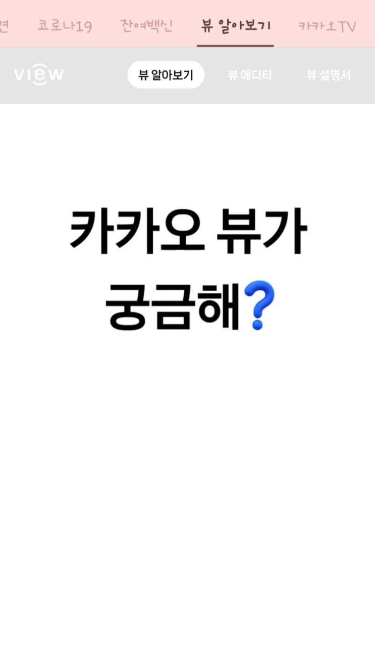  카카오뷰가 돈이 되나요?(일단 하고 보자!)