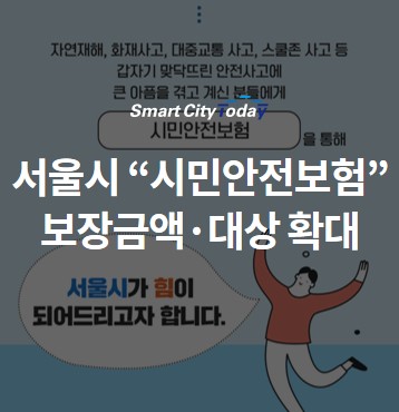 서울시 ''시민안전보험'' 보장액 2배로 증가, 실버존까지 대상 확대