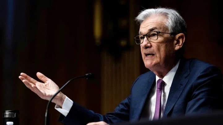 Fed’s Powell Says Economy No Longer Needs Aggressive Stimulus
