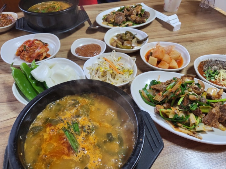  분당 미금 보신탕  동막골 보신탕정식 푸짐해요