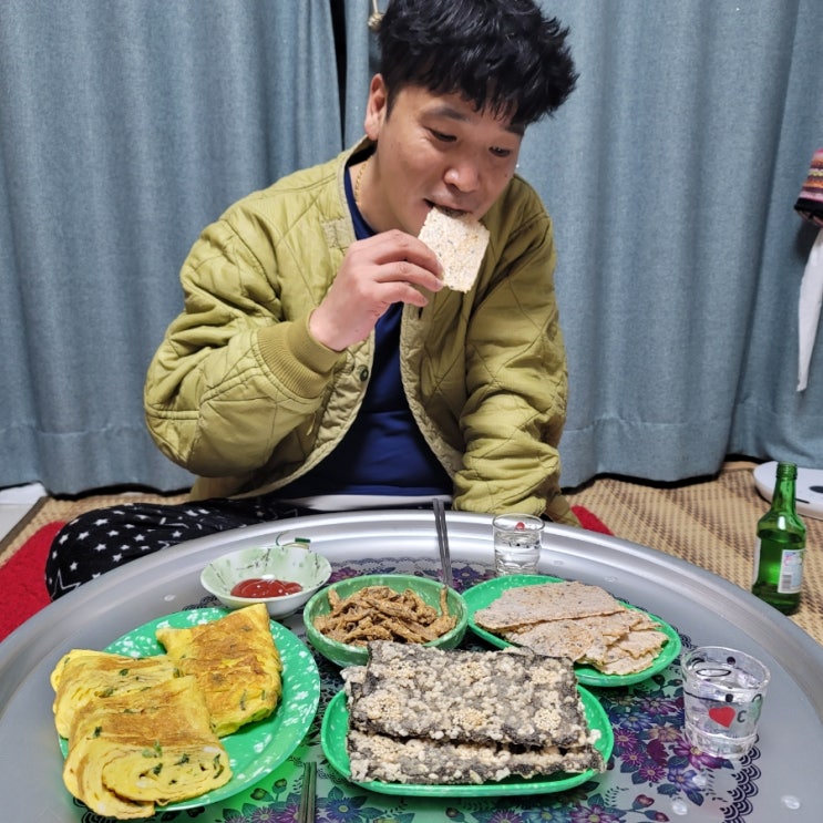  김부각과 안산 반찬가게 숯불김