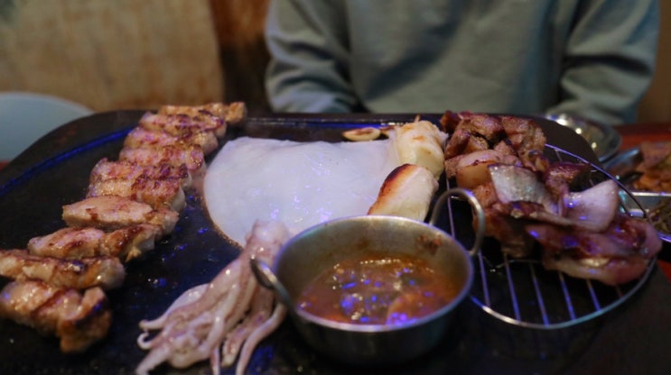  [ 국내여행 / 제주도여행 ] 오빠와 함께 떠난 3월의 제주여행 2일차 3편 ( 한림 협재맛집 흑돼지 이베리코 고기집 제주 바당고지)