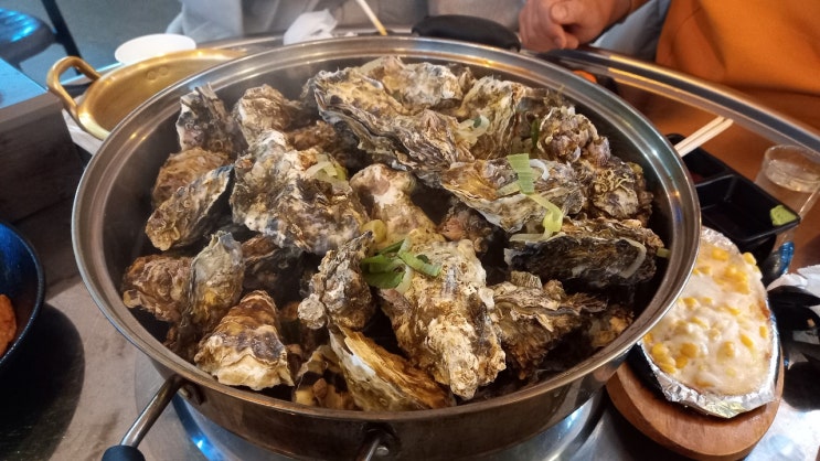  대구 이시아폴리스 해녀의꿈 에서 석화 맛있게 먹고 왔네요~