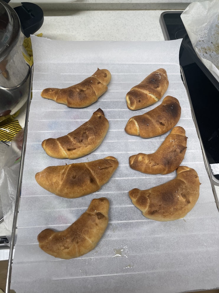  소금빵 첫도전