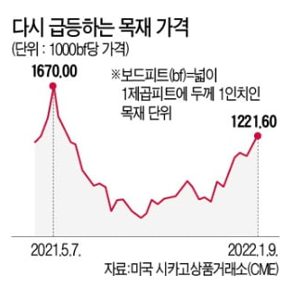  #160. 7개월 만에 최고치 찍은 목재값, 올해 더 간다