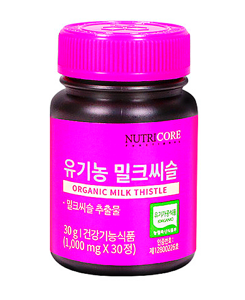  뉴트리코어 유기농 밀크씨슬 효능