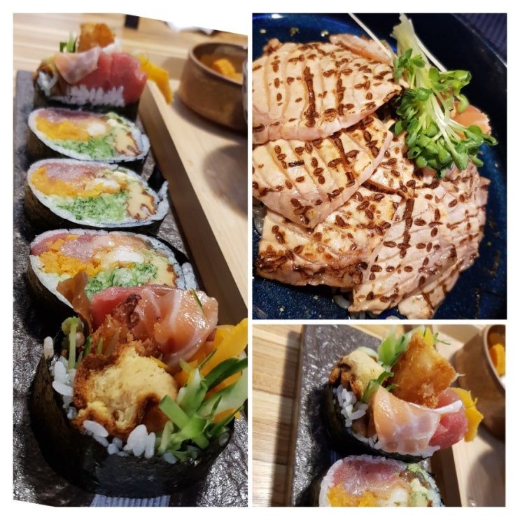  [강남 서초맛집 : 앨리스시] 후토마끼와 사케동이 JMT인 스시맛집 완전 강추
