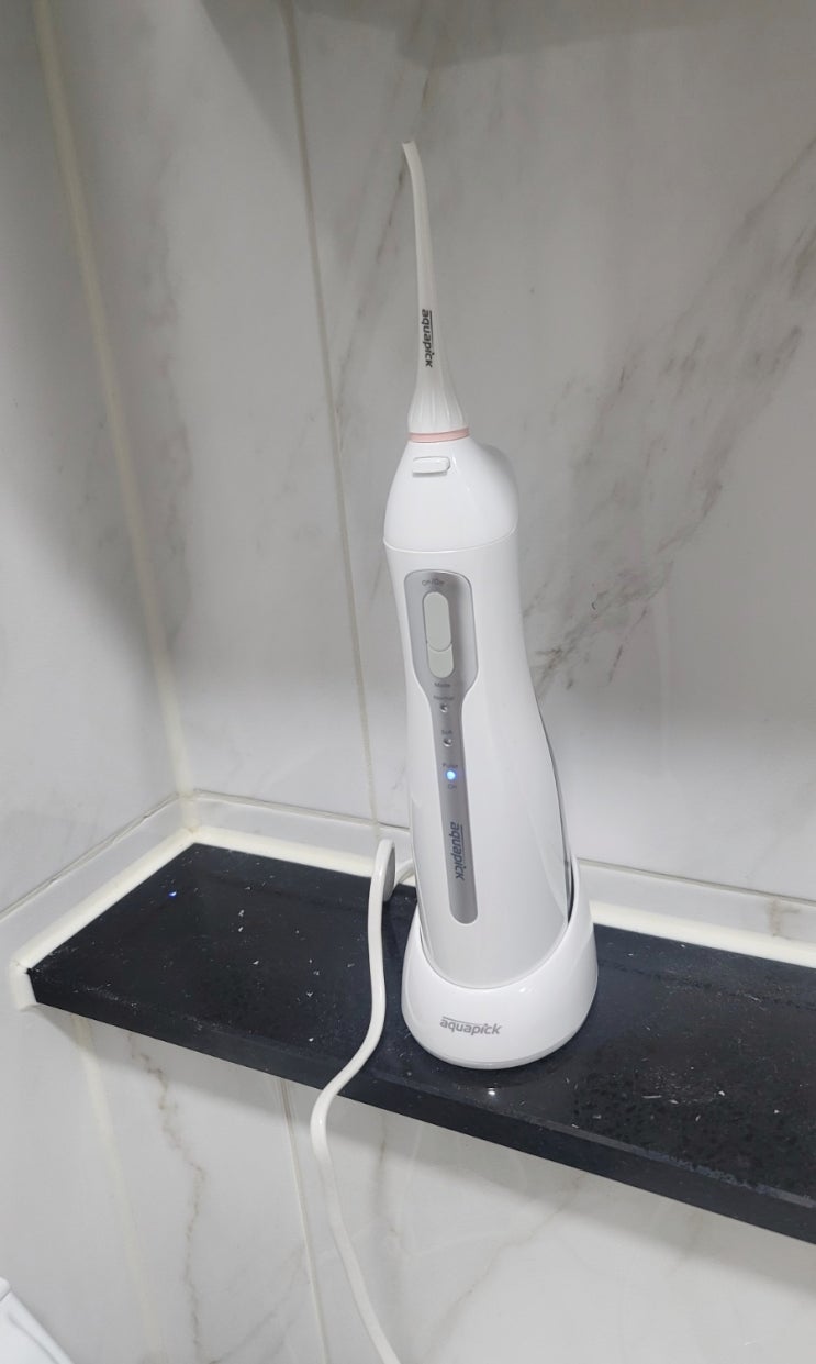  입안이 상쾌한 아쿠아픽 무선 AQ-220 후기