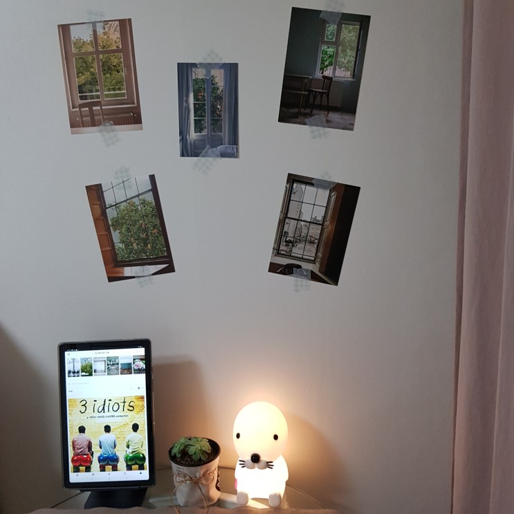 &lt;데코&gt;인테리어 포스터 유럽 감성 창문 시리즈 방벽꾸미기