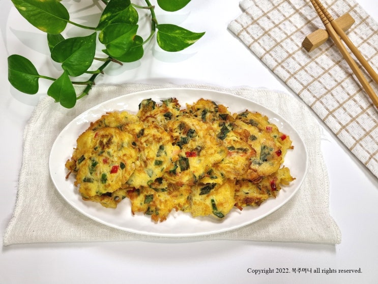  팽이버섯전 묵은지 넣어 더욱 맛있는 팽이버섯요리