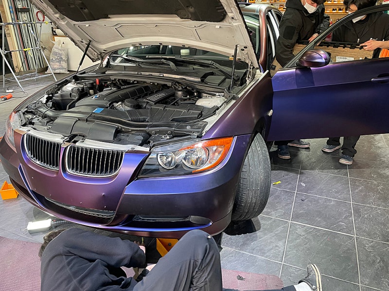 서울 서대문구 / 랩핑 / 전체랩핑 / BMW / 3시리즈