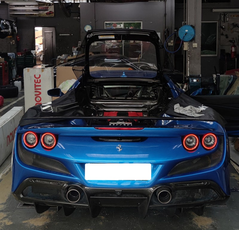 고양 일산서구 / 흡기/배기 / 페라리 / F8