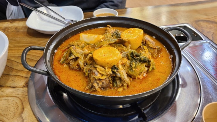  당일조리 당일판매 원칙! 조이감자탕 미사점