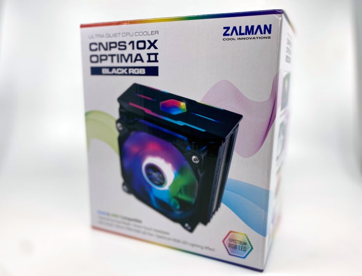  잘만 CNPS10X OPTIMA II RGB CPU쿨러 리뷰