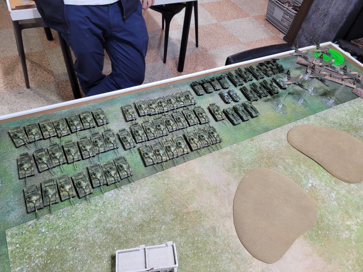  월드워3 팀양키 게임후기 -80년대 한국전쟁, T-62 vs 미군 패튼중대