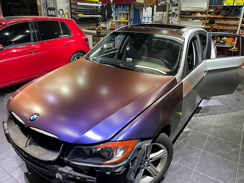 서울 서대문구 / 랩핑 / 전체랩핑 / BMW / 3시리즈