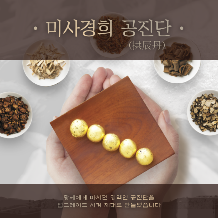  부모님  설 선물, 공진단으로 마음을 전해보세요!