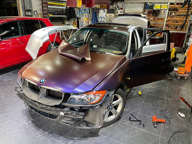 서울 서대문구 / 랩핑 / 전체랩핑 / BMW / 3시리즈