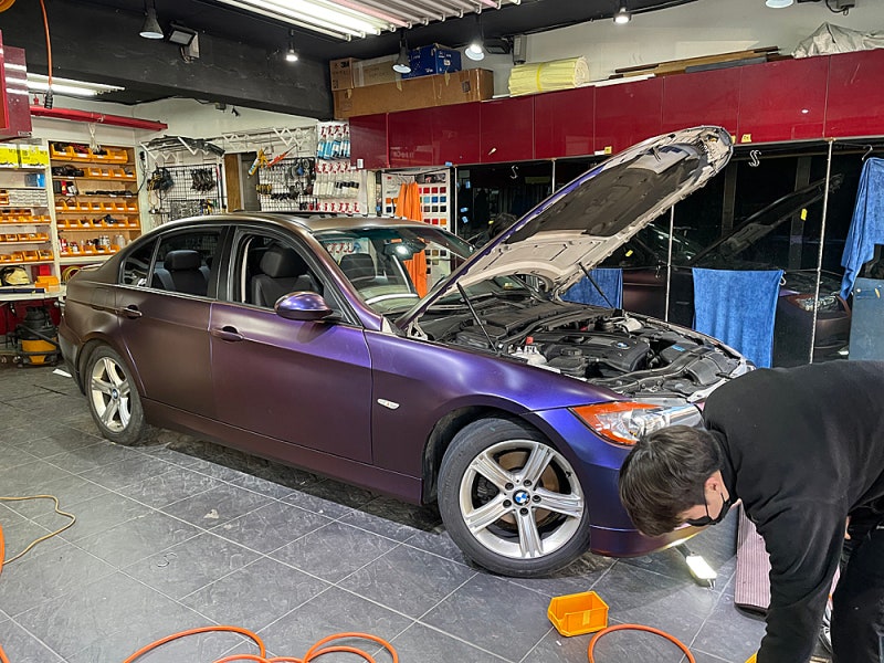 서울 서대문구 / 랩핑 / 전체랩핑 / BMW / 3시리즈
