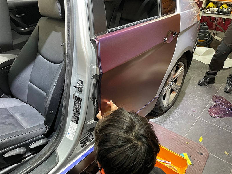 서울 서대문구 / 랩핑 / 전체랩핑 / BMW / 3시리즈