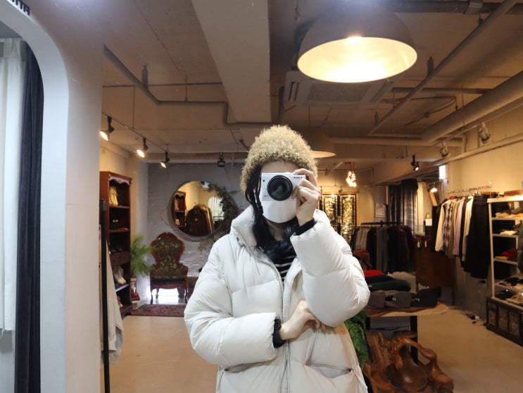  홍대 편집샵 '라이커샵(Rhyker Shop)' 비니 구경갔던 후기