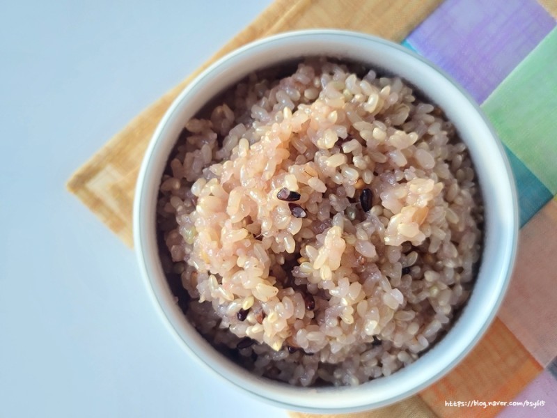 현미밥짓는법 부드러운 현미밥 다이어트 : 네이버 블로그