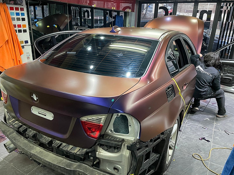 서울 서대문구 / 랩핑 / 전체랩핑 / BMW / 3시리즈