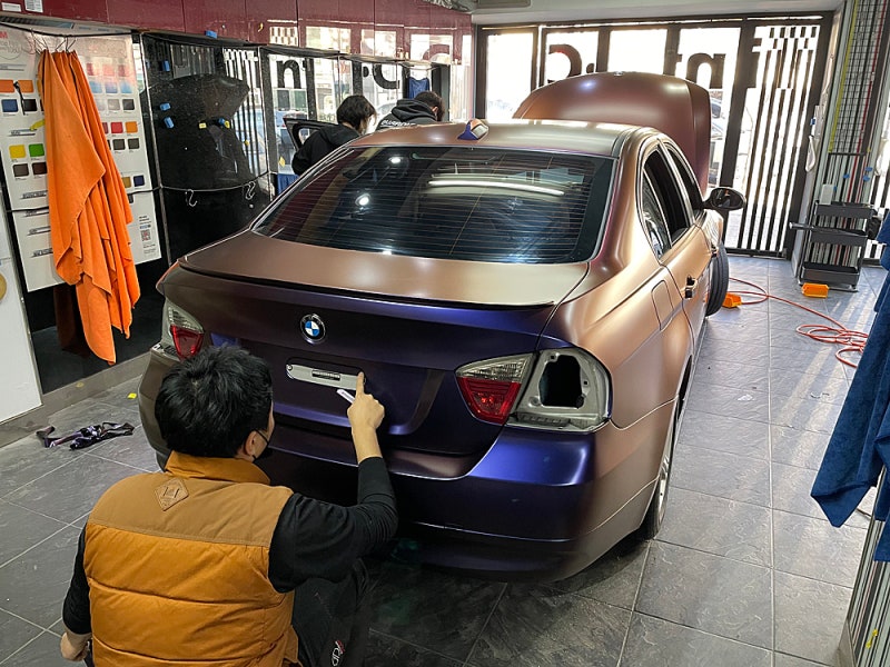 서울 서대문구 / 랩핑 / 전체랩핑 / BMW / 3시리즈