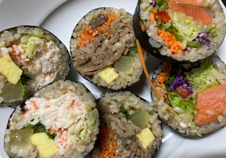  [강남역 로봇김밥]혼밥하기 좋은 강남역 지하 김밥 맛집 (+연어, 생와사비)