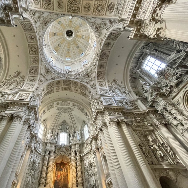  #220113 독일 여행 - 뮌헨, 테아티너 교회 Theatinerkirche