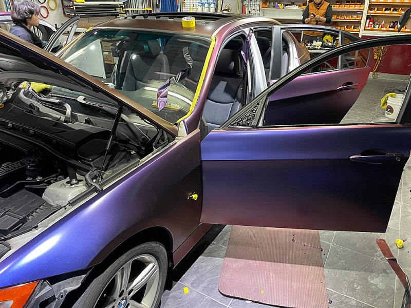 서울 서대문구 / 랩핑 / 전체랩핑 / BMW / 3시리즈