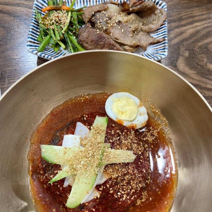  [광주] 명인면옥 첨단점 냉면+고기 맛집