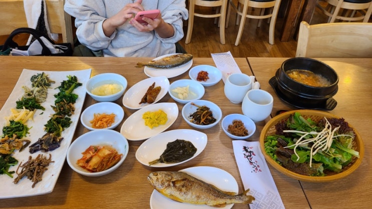  유기농 음식점 하남 동경주 산채나물집