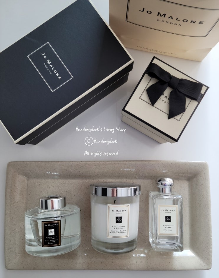  [리빙] 조말론(Jo Malone) 디퓨저, 캔들, 코롱 : 블랙베리 앤 베이 / 잉글리쉬 페어 앤 프리지아