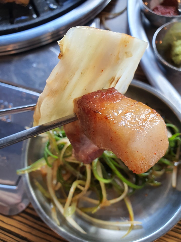  [제주 맛집]애견동반 구워 주는 초벌구이 흑돼지와 김치찌개 애월 고이정