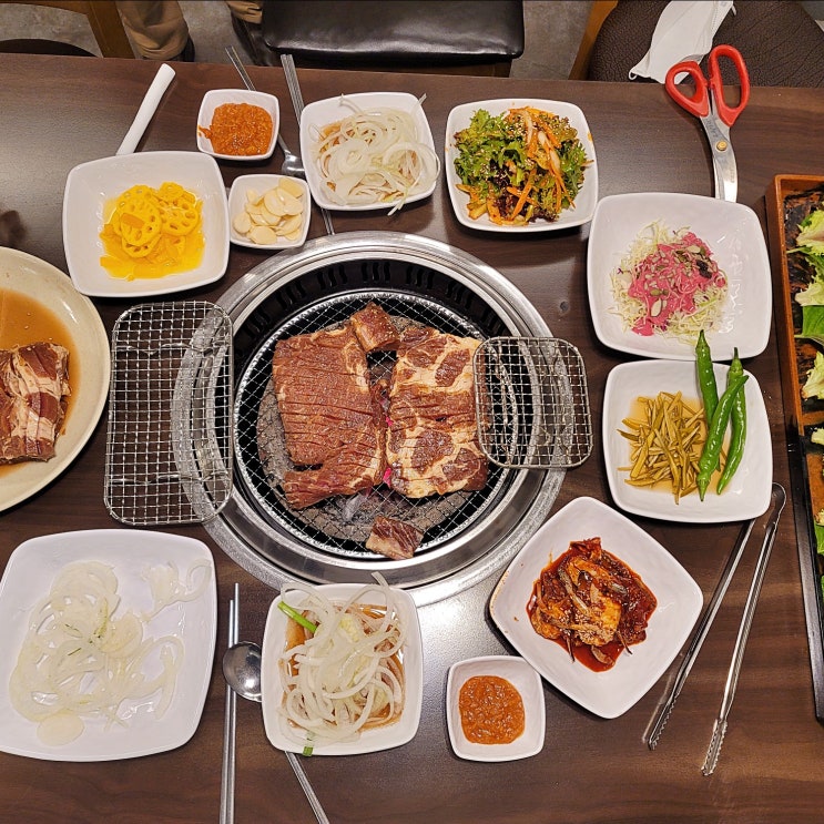 별내동맛집 갈비예찬 돼지양념구이 맛있어요