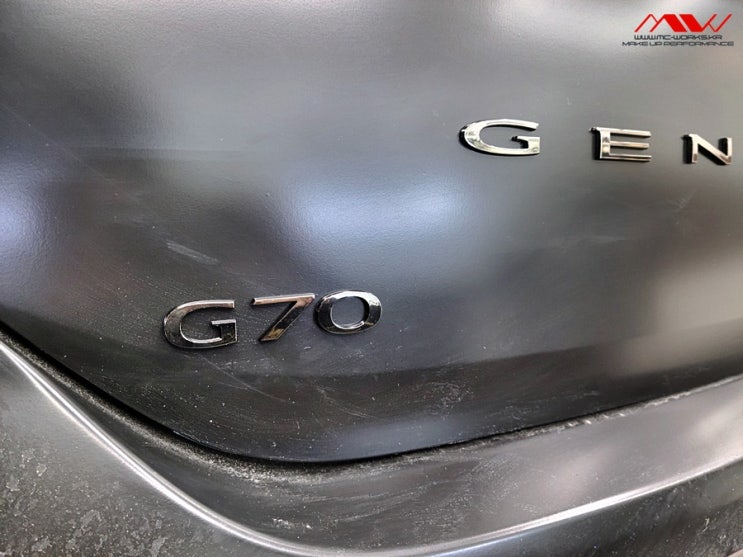 안산 단원구 / 랩핑 / 제네시스 / G70